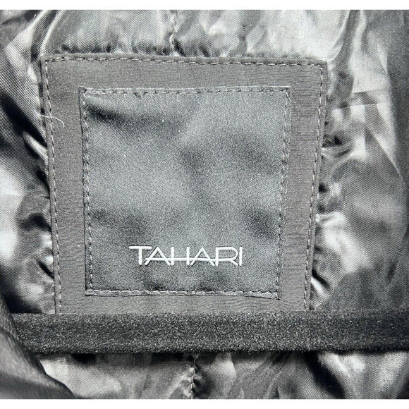 Tahari Men’s Softshell Casual Jacket Hooded Black Zipped Pockets Size L - Picture 7 of 8